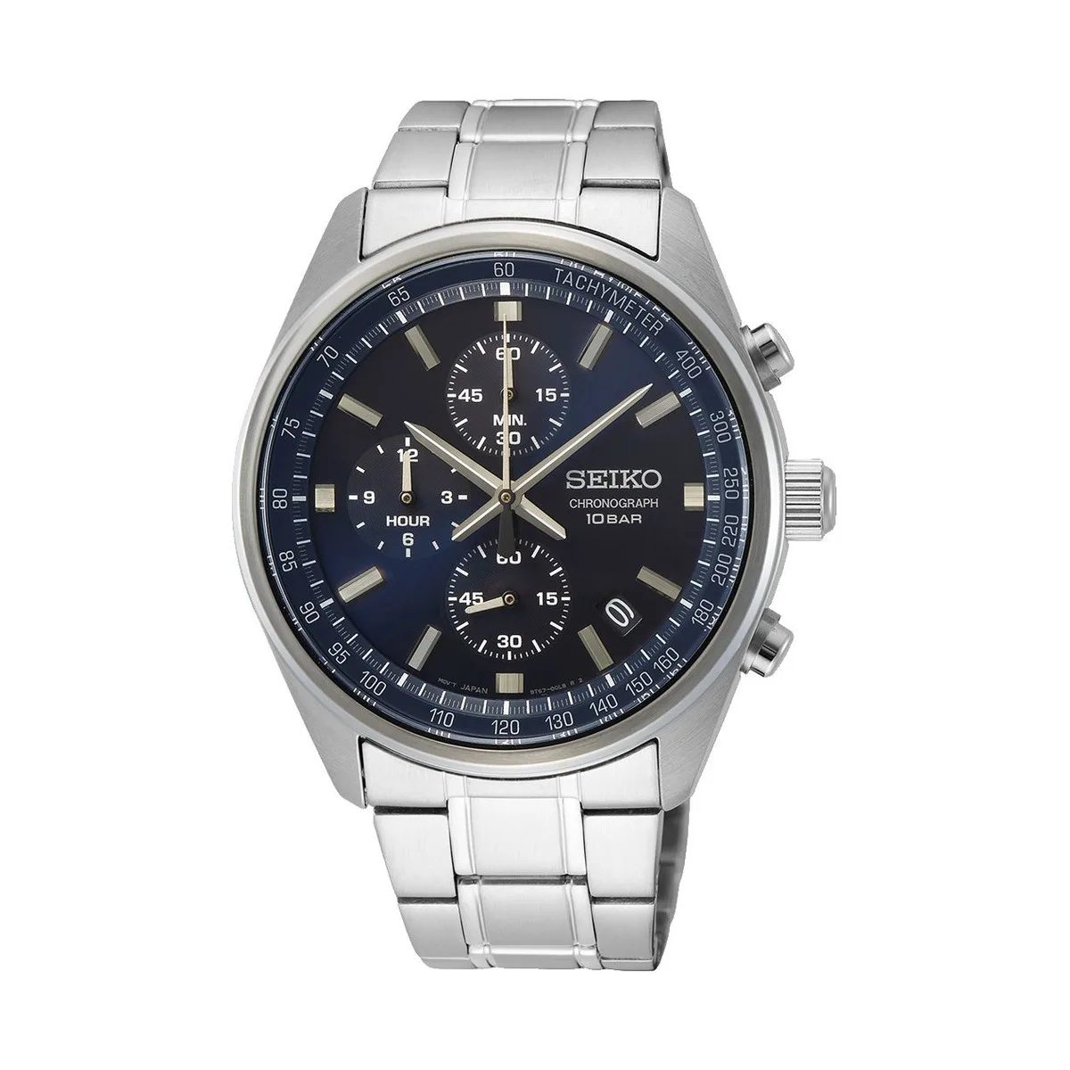 Seiko Chronograph Quarz Herrenuhr SSB377P1