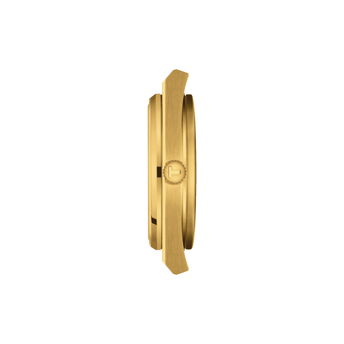 Tissot PRX Gold Powermatic Herrenuhr 80 T137.407.33.021.00 Set mit schwarzem Kautschukarmband