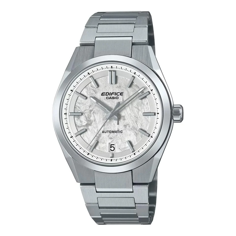 Casio Edifice Automatik EFK Silber Herrenuhr EFK-100D-7AER