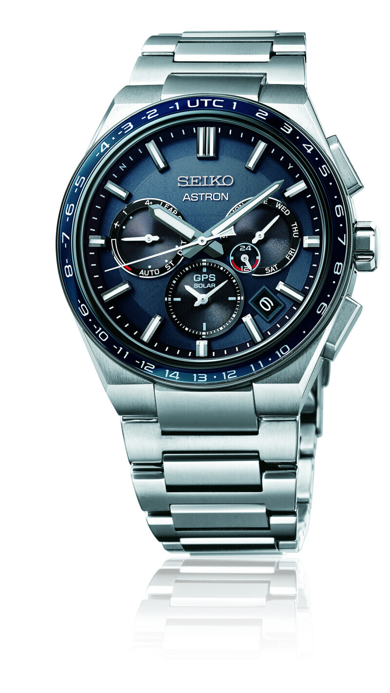 Seiko Astron GPS Solar Dual-Time Herrenuhr SSH109J1