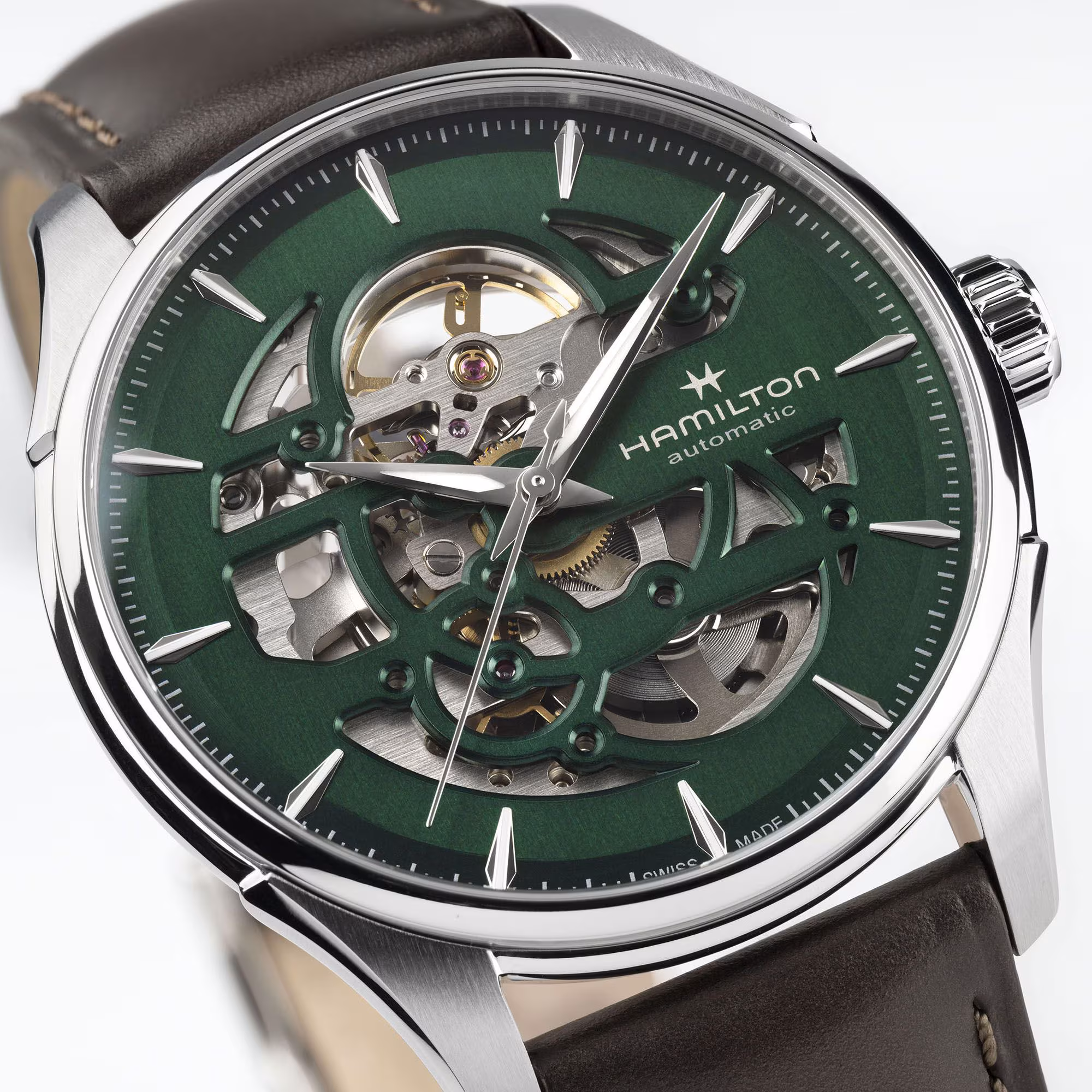 Hamilton Jazzmaster Skeleton Auto Herrenuhr H42535560