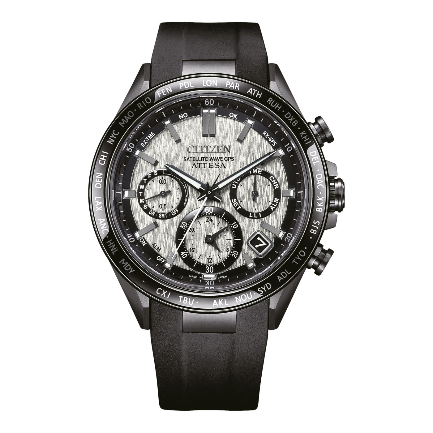 Citizen Eco-Drive Herrenuhr Attesa CC4055-14H Satellite GPS