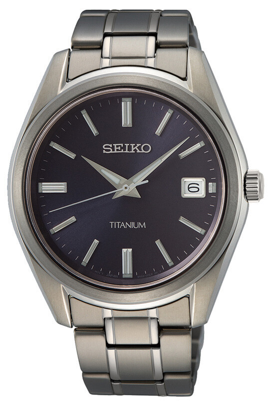 Seiko Quarz Titan Herrenuhr SUR373P1