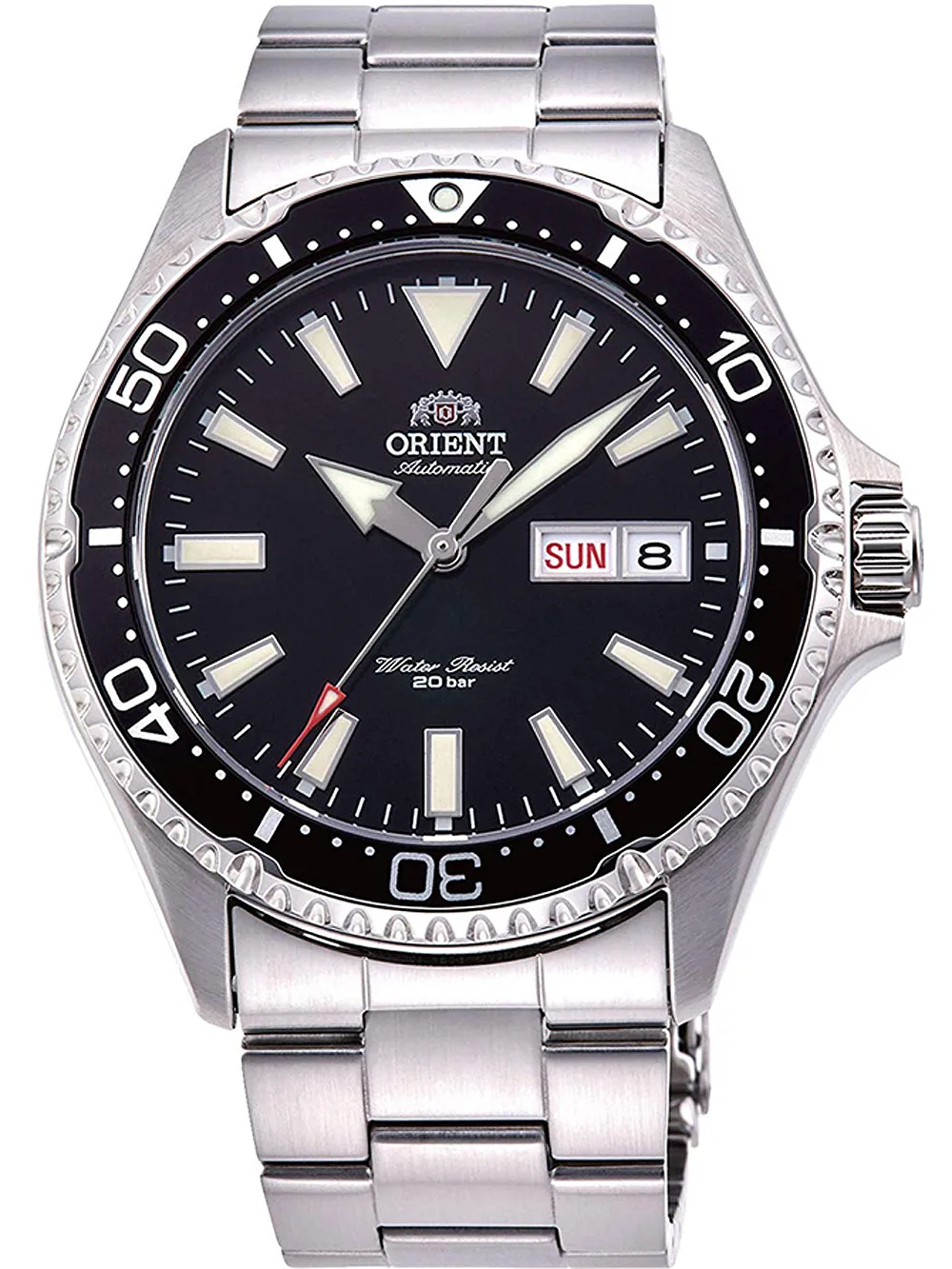 Orient Mako Automatik 42 mm Schwarz Herrenuhr RA-AA0001B39B