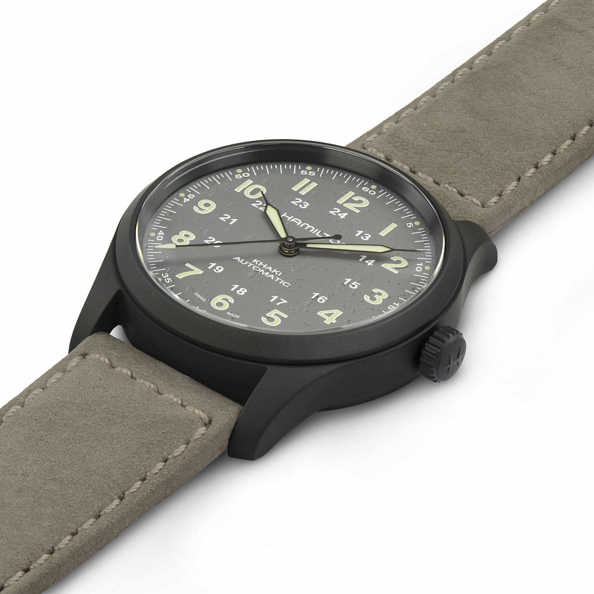 Hamilton Khaki Titanium Automatik Herrenuhr H70215880