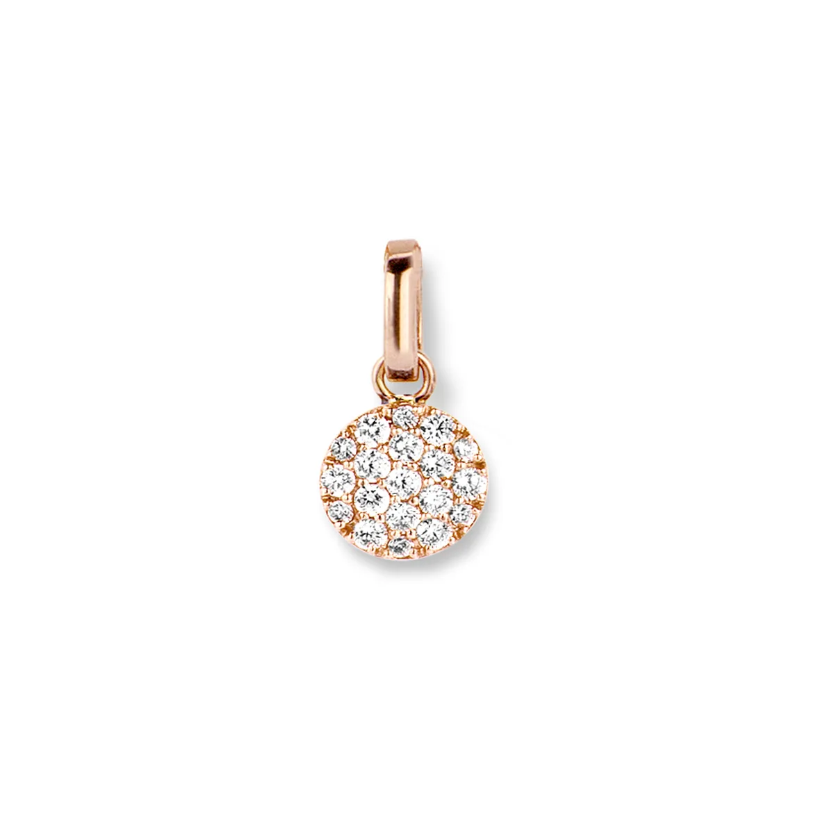One More Eolo Damen Anhänger in 18 Karat Rosegold mit Diamanten 92E206A