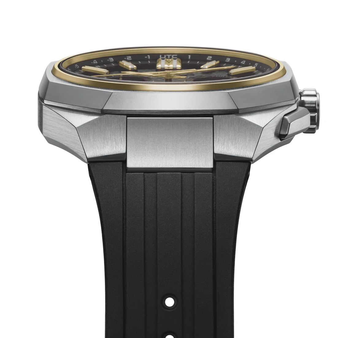 Seiko Astron GPS Solar, Titangehäuse, Schwarzes Silikonband HAB003J1