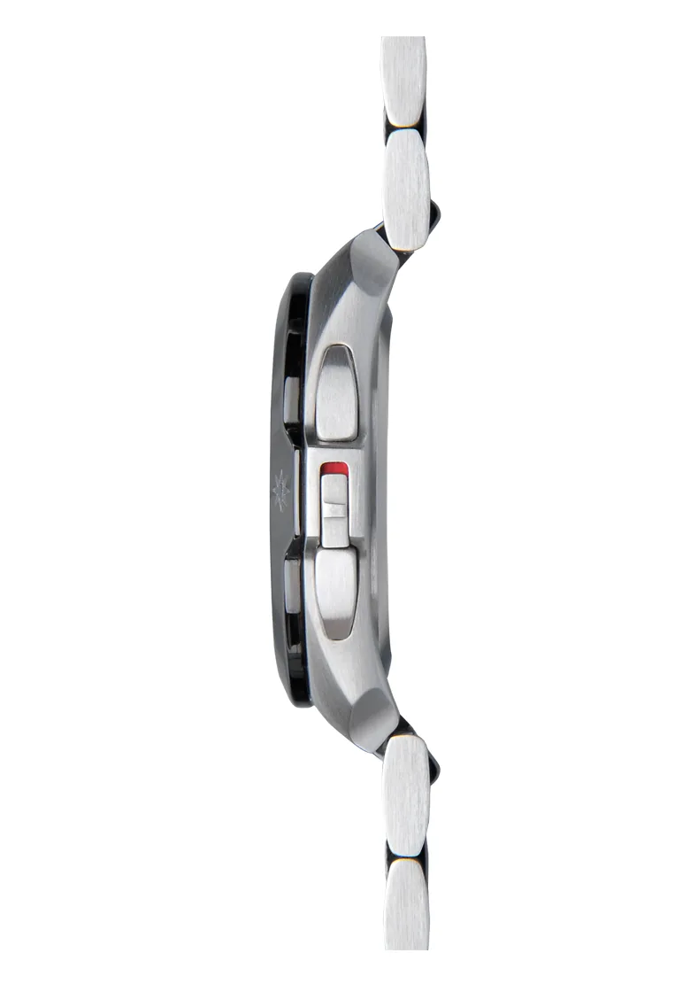 Junghans Spektrum Damen Funk Solar Keramik schwarz Damenuhr 15/1500.44
