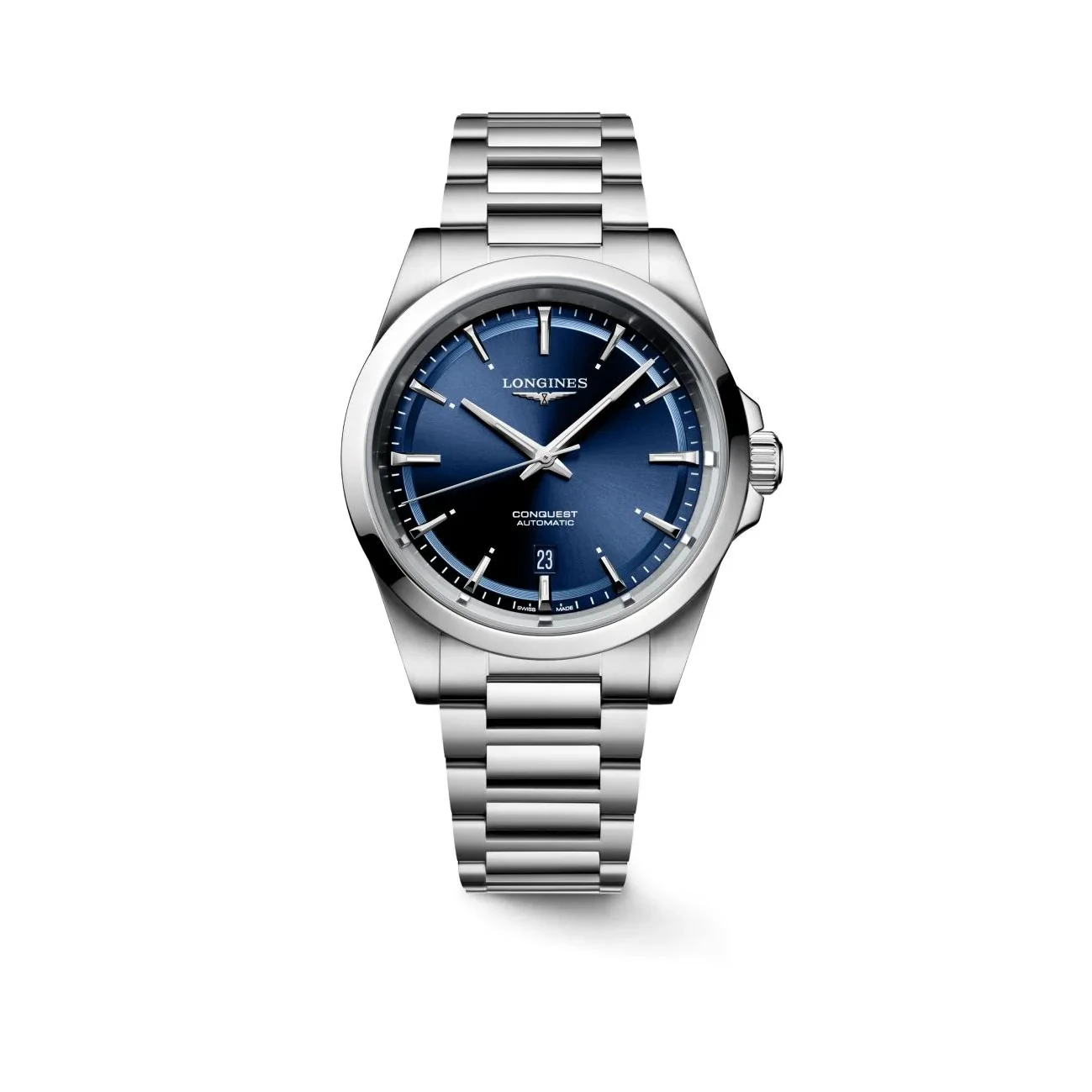 Longines Conquest Herrenuhr blau 41mm L3.830.4.92.6