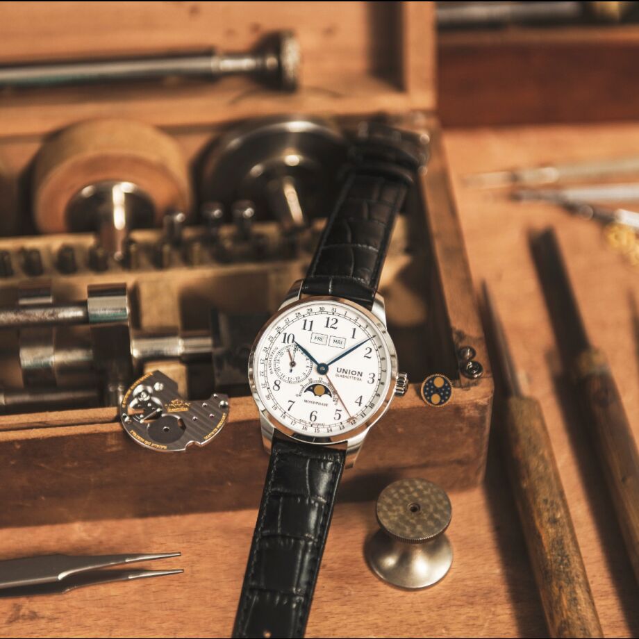 Union Glashütte 1893 Johannes Dürrstein Edition Herrenuhr D007.458.16.017.00