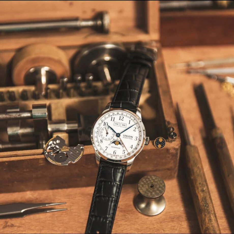 Union Glashütte 1893 Johannes Dürrstein Edition Herrenuhr D007.458.16.017.00