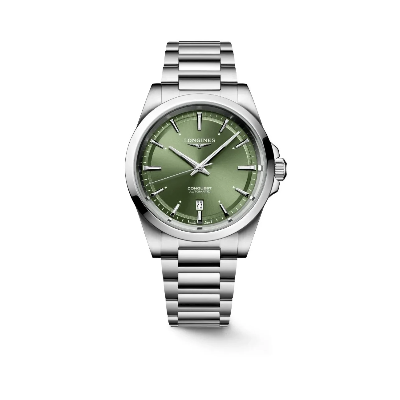 Longines Conquest grün 41mm Herrenuhr L3.830.4.02.6