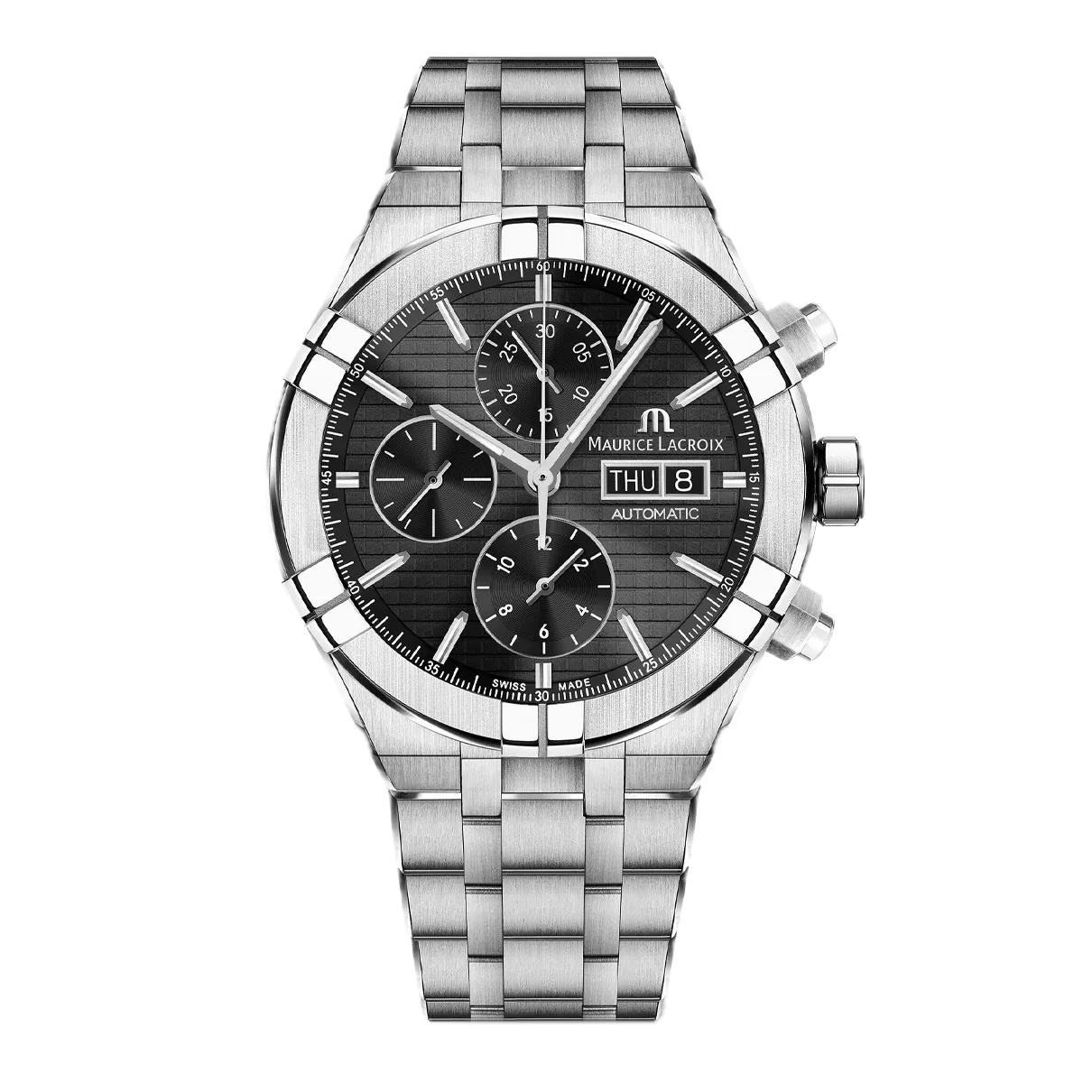 Maurice Lacroix Aikon Chronograph Day Date Herrenuhr AI6038-SS002-330-1