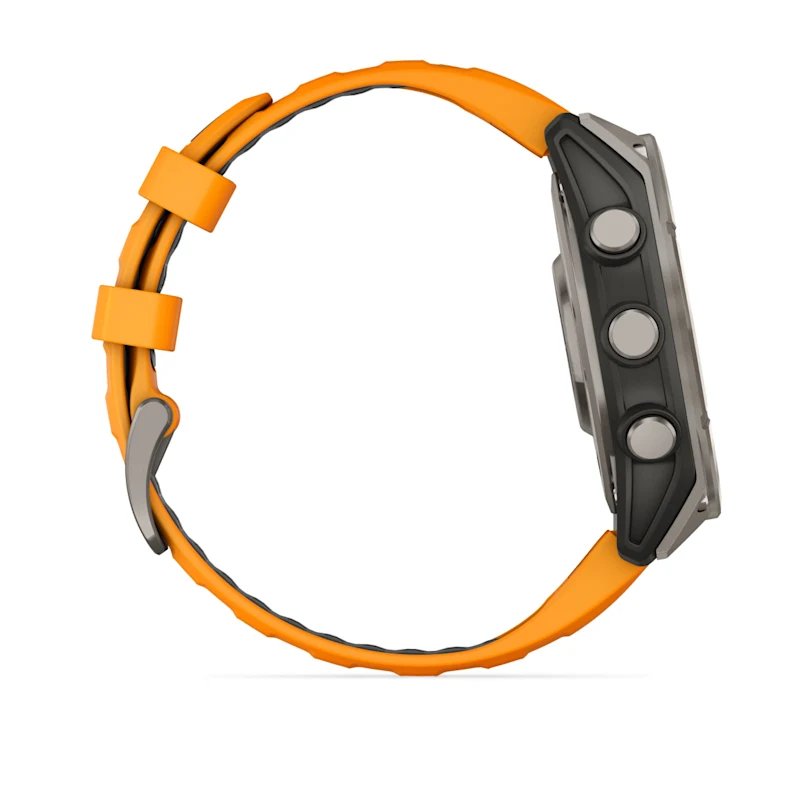 Garmin fēnix® 8 - 47 mm AMOLED Sapphire Graphit/Titanium Titan 010-02904-11