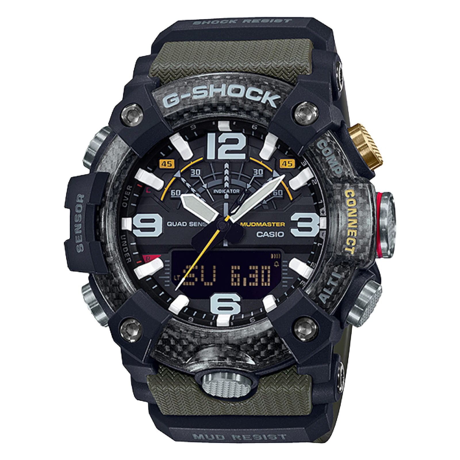 Casio G-Shock Mudmaster Herrenuhr Carbon GG-B100-1A3ER