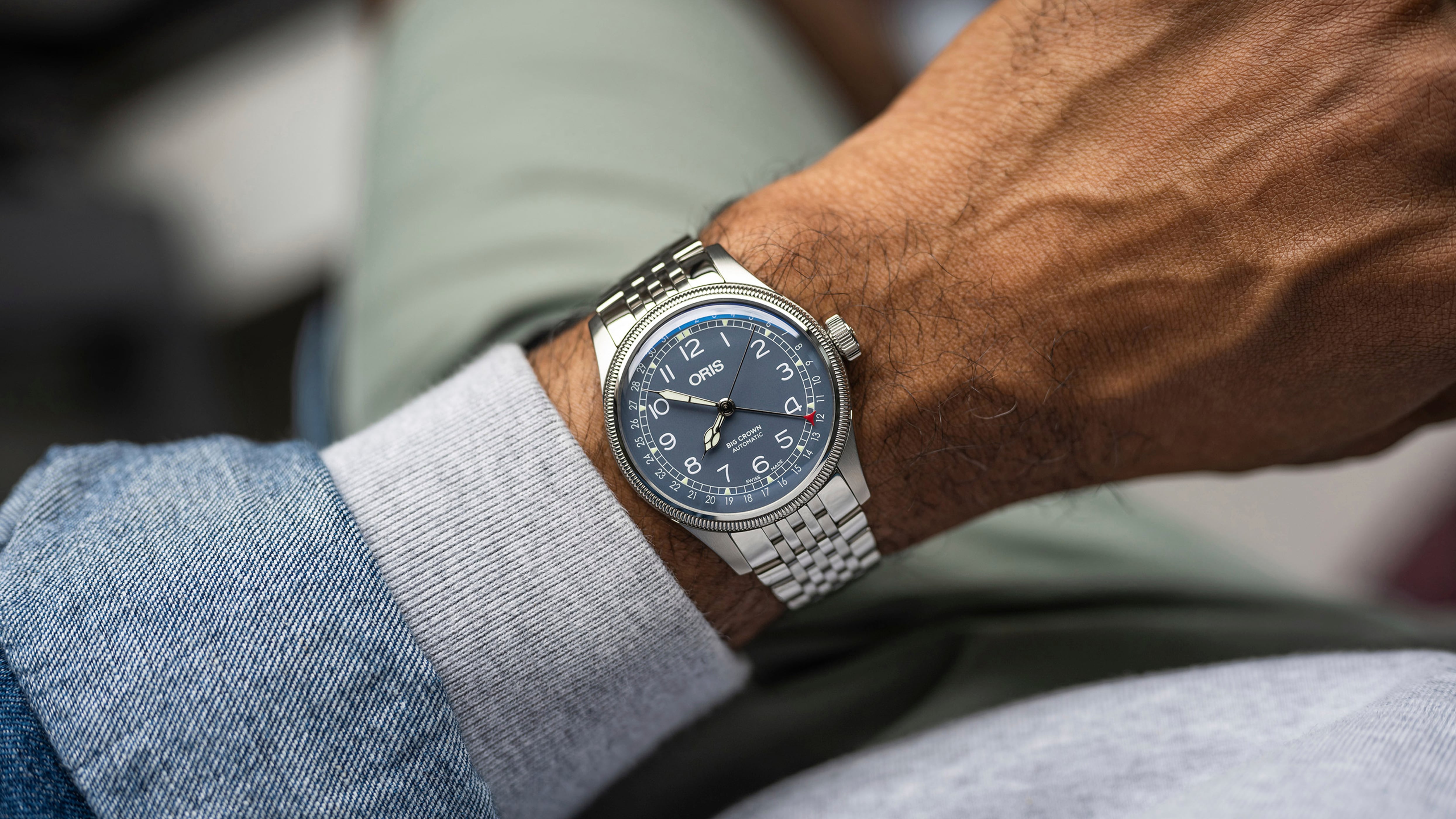 Oris BIG CROWN POINTER DATE Herrenuhr 01 754 7785 4065-07 8 20 02