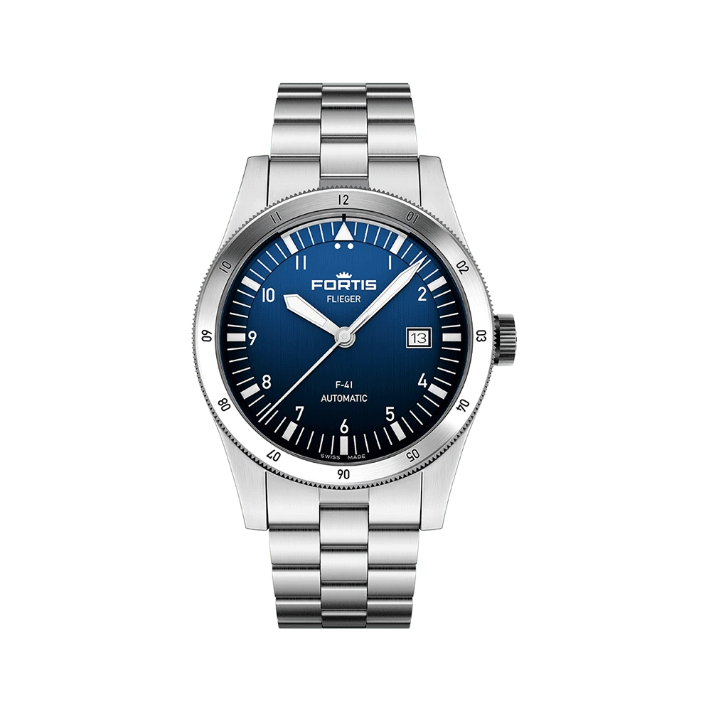 Fortis FLIEGER F-41 Automatic Liberty Blue Herrenuhr F4220024