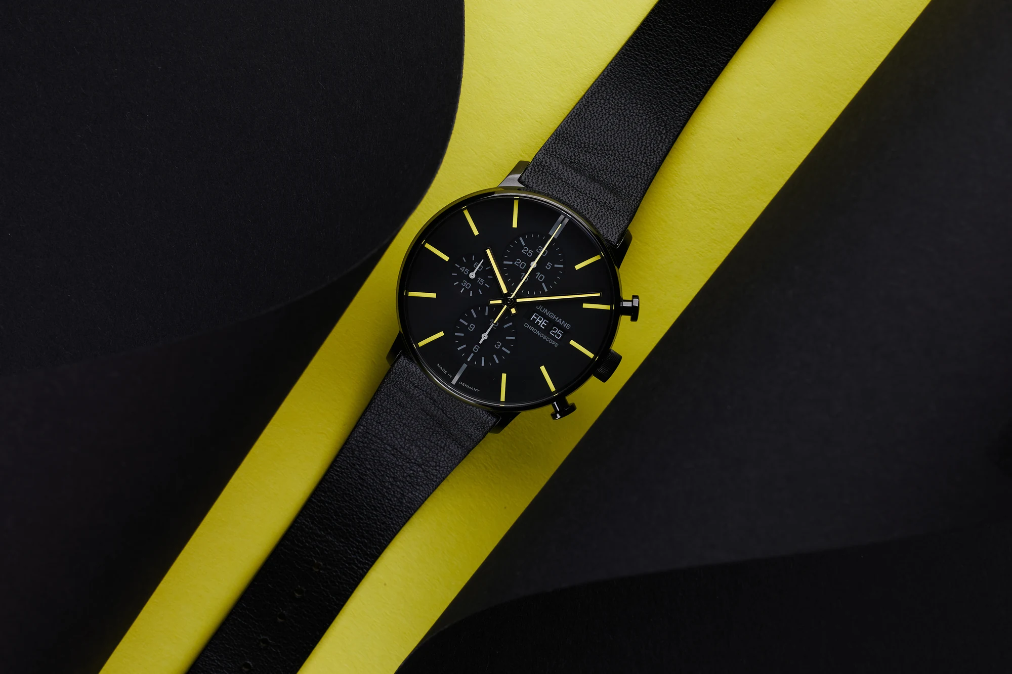 Junghans FORM A Chronoscope Herrenuhr 27/4473.02