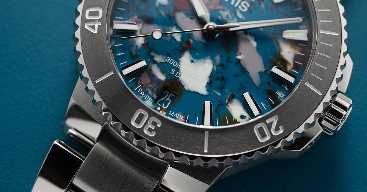 Oris Herrenuhr Aquis 01 400 7790 4150-07 8 23 02PEB