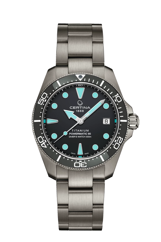 Certina DS Action Diver 38mm Titanium Automatik Grau C048.807.44.081.00