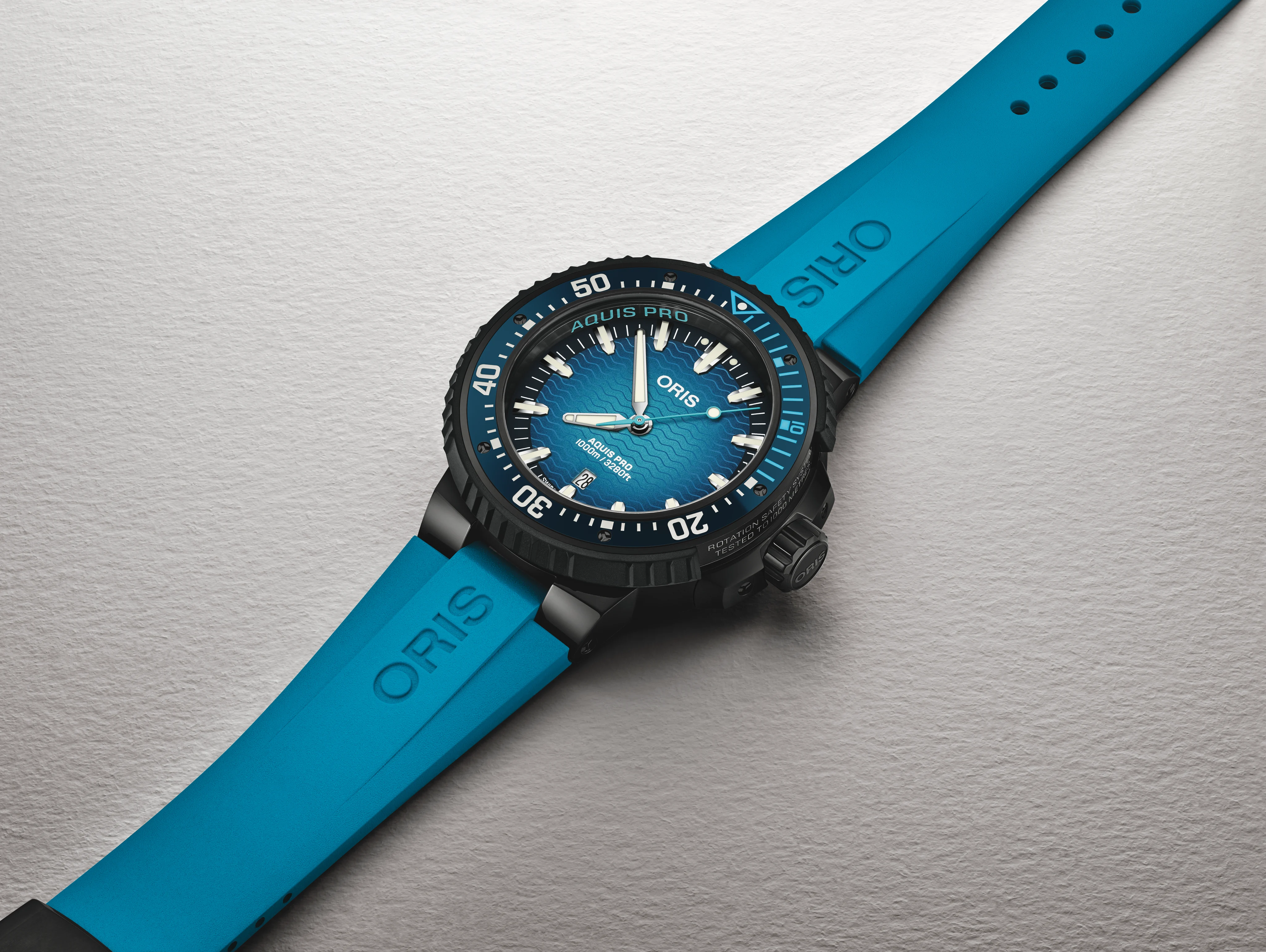 Oris Aquis Pro 1000 m Taucheruhr Herrenuhr 01 733 7801 7255-Set