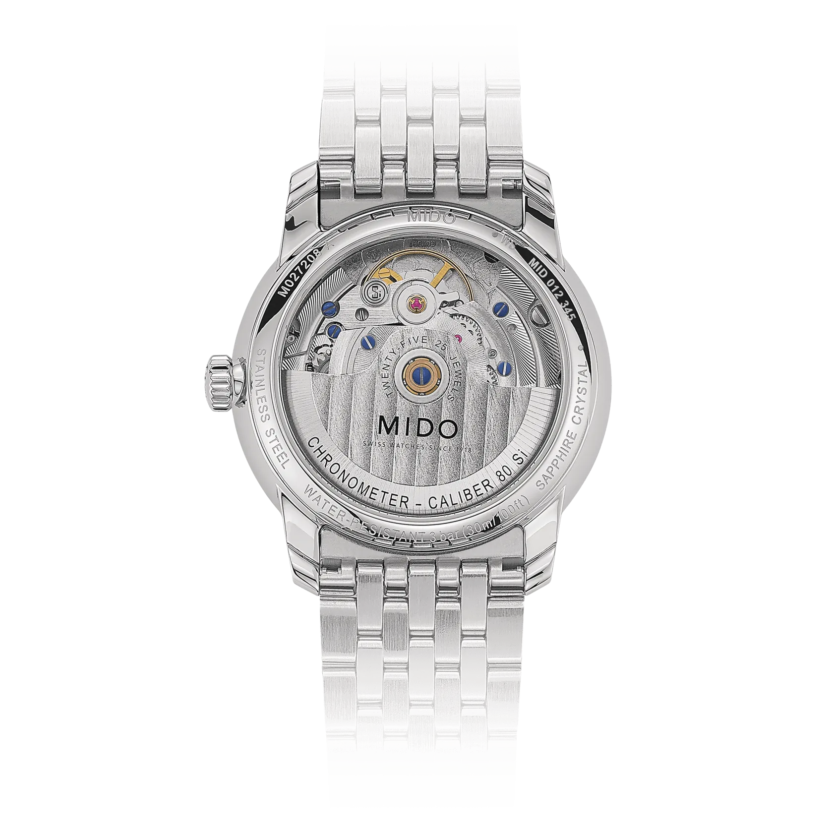 Mido Chronometer Herrenuhr M027.208.11.036.00