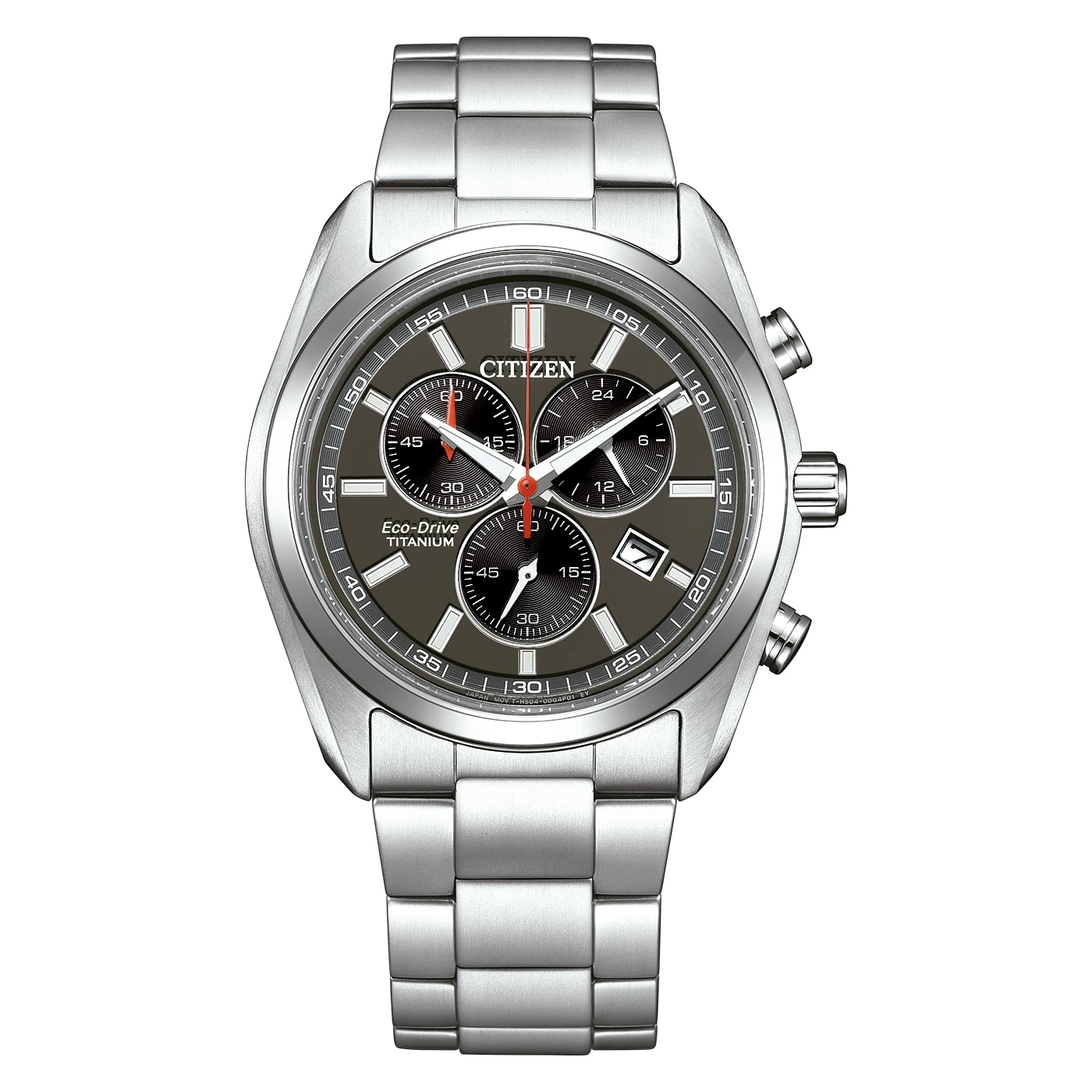Citizen Super Titanium ™ Eco-Drive schwarz ø 40mm Herrenuhr AT2590-59E