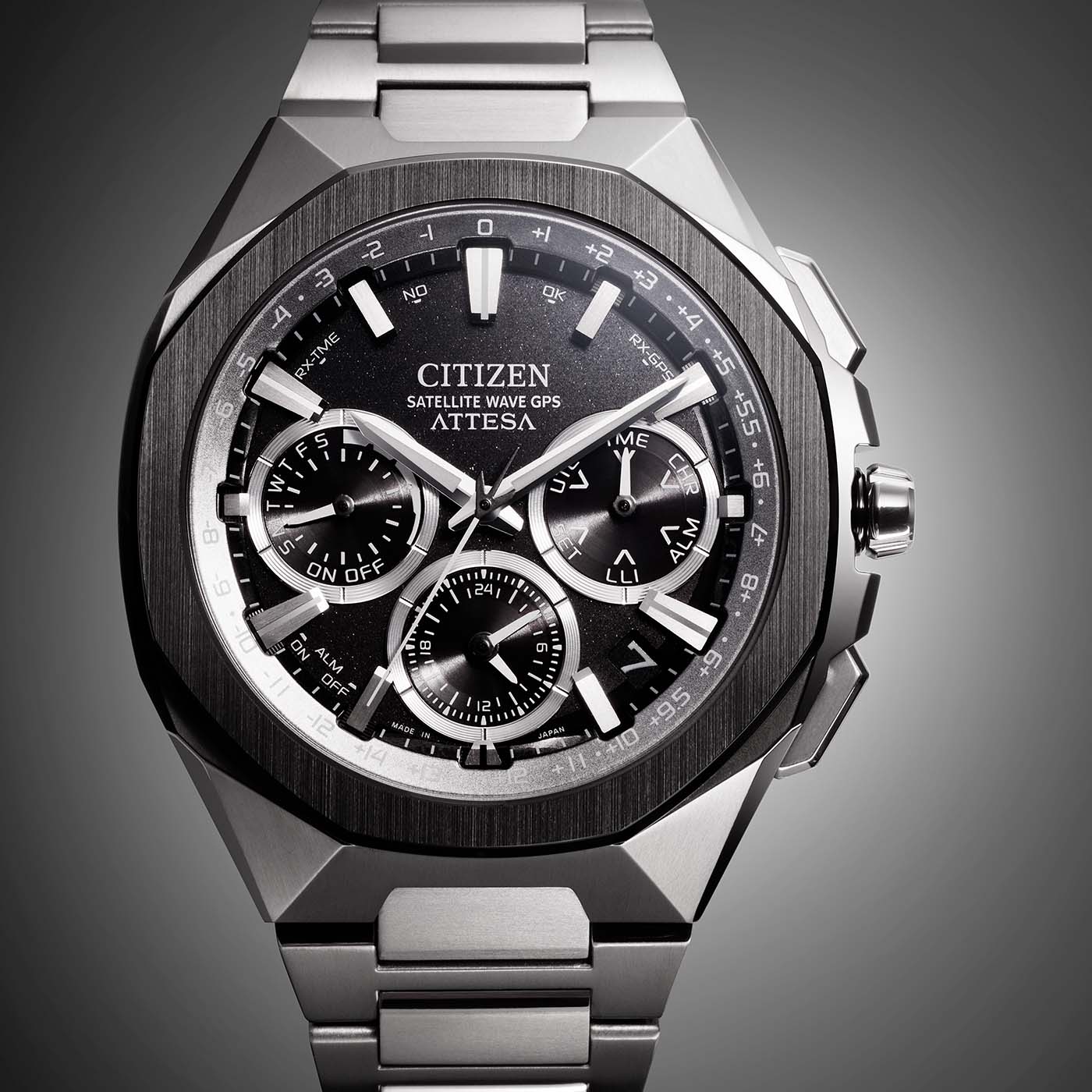 Citizen Attesa Satellite Wave GPS Herrenuhr CC4104-53E