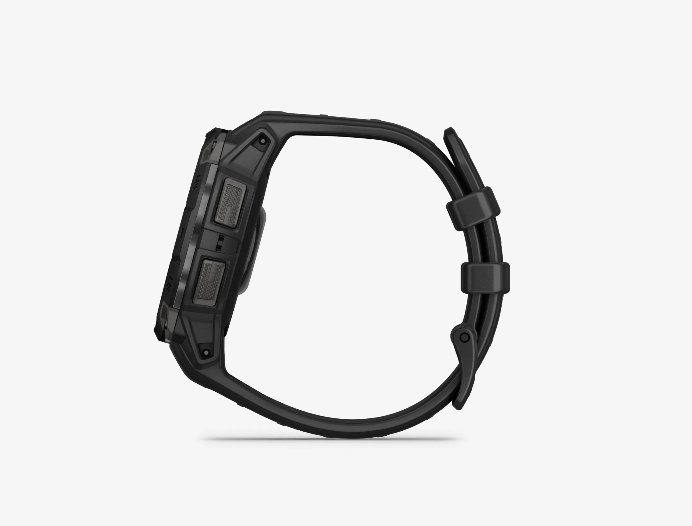 Garmin Instinct® 3 AMOLED 010-02936-00 - 45 mm Schwarz mit Silikon-Wechselarmband 22 mm Schwarz