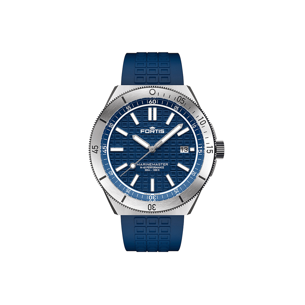 Fortis Marinemaster M-40 Ocean Blue Herrenuhr F8120028