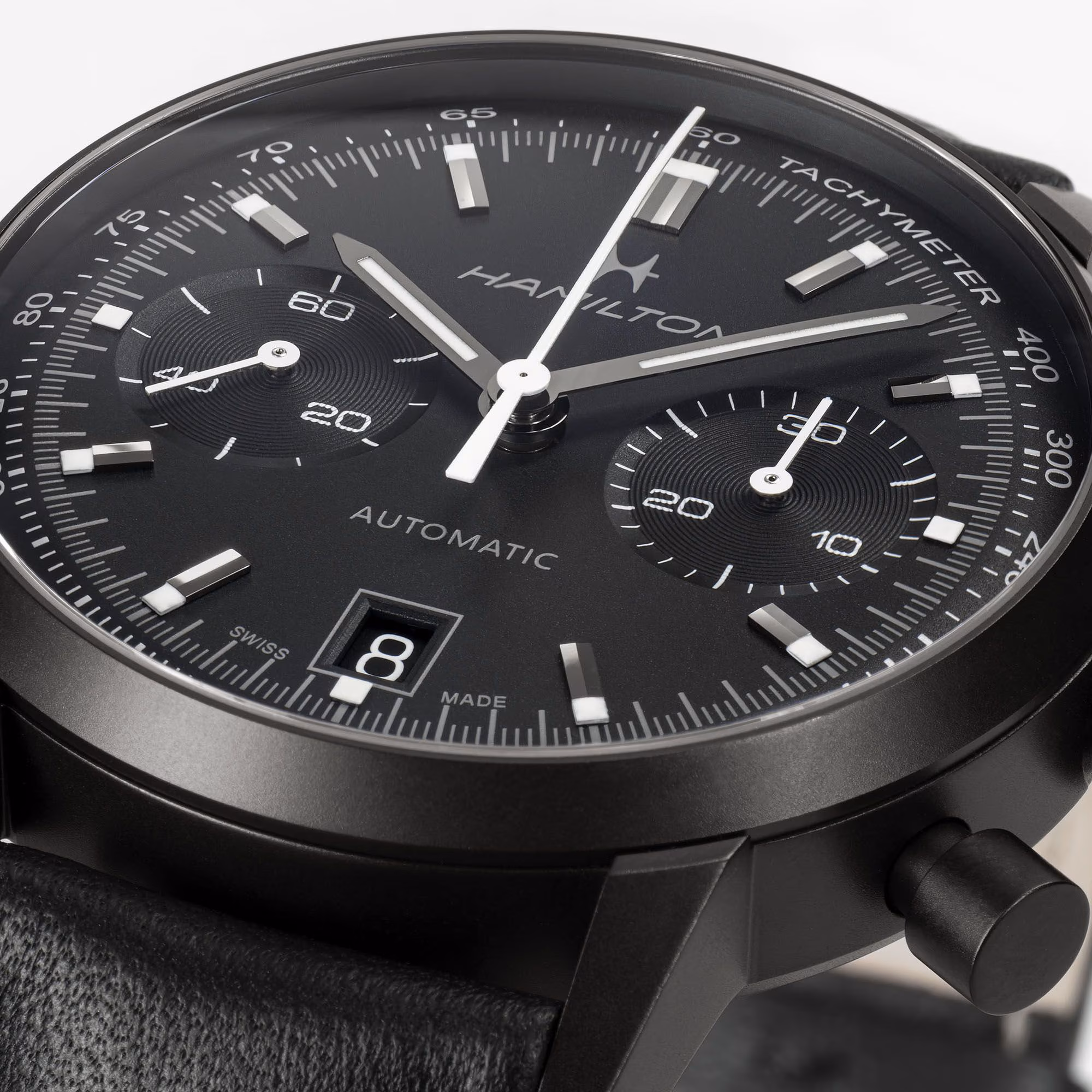 Hamilton Intra-Matic Auto Chrono 40 mm weiß H38446730