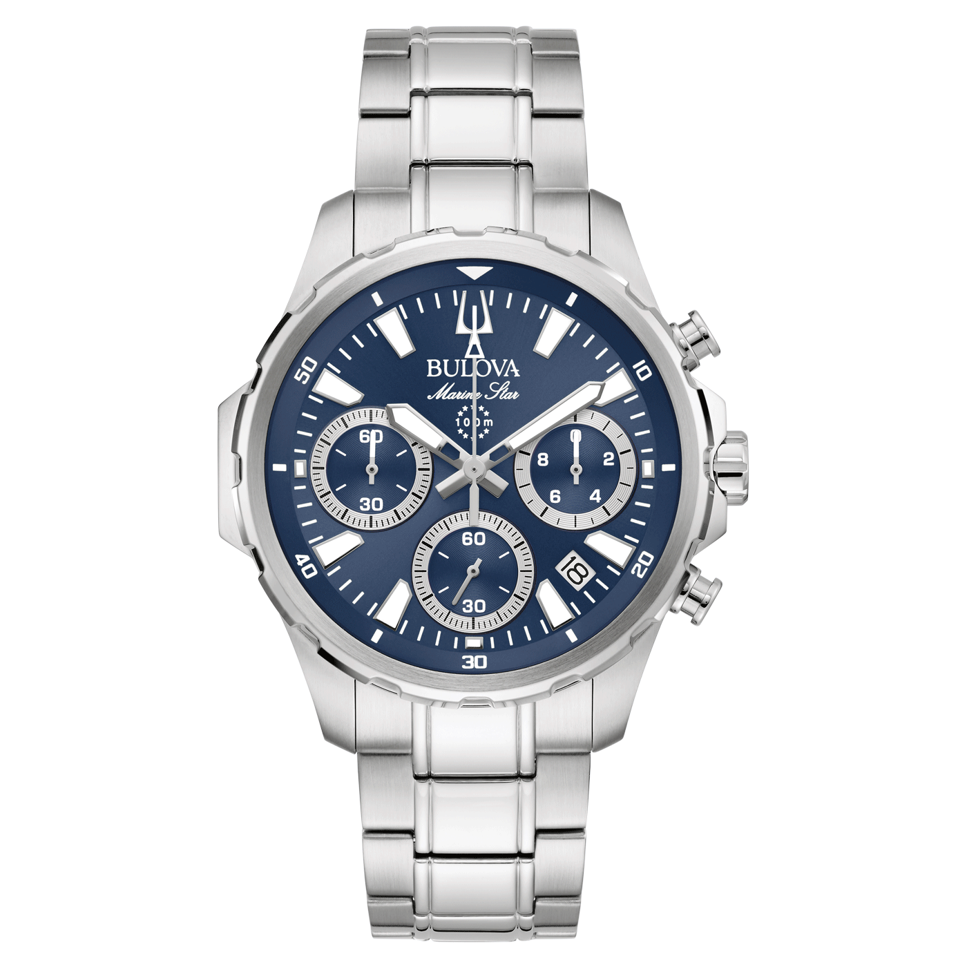 Bulova Marine Star Chronograph Herrenuhr 96B466