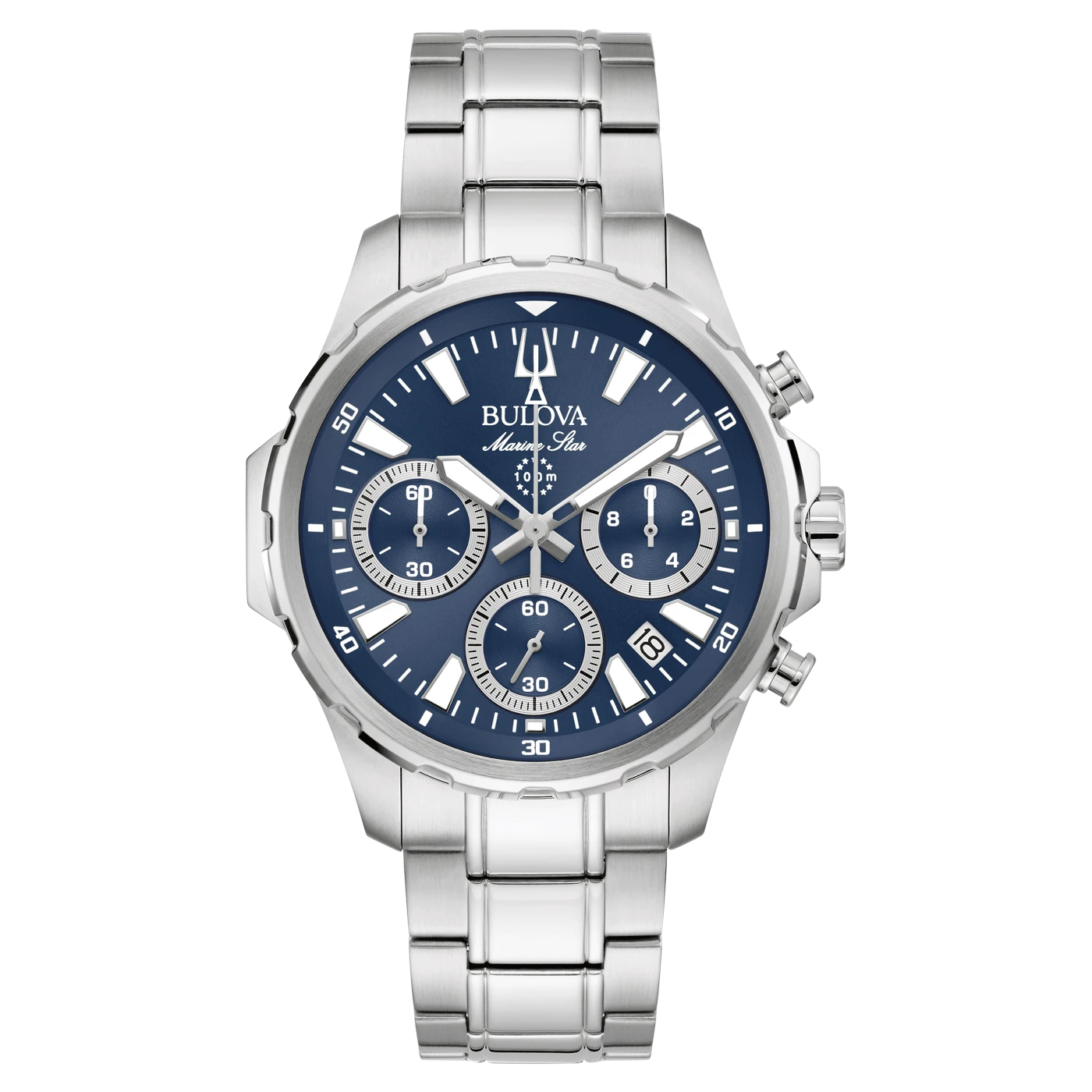Bulova Marine Star Chronograph Herrenuhr 96B466