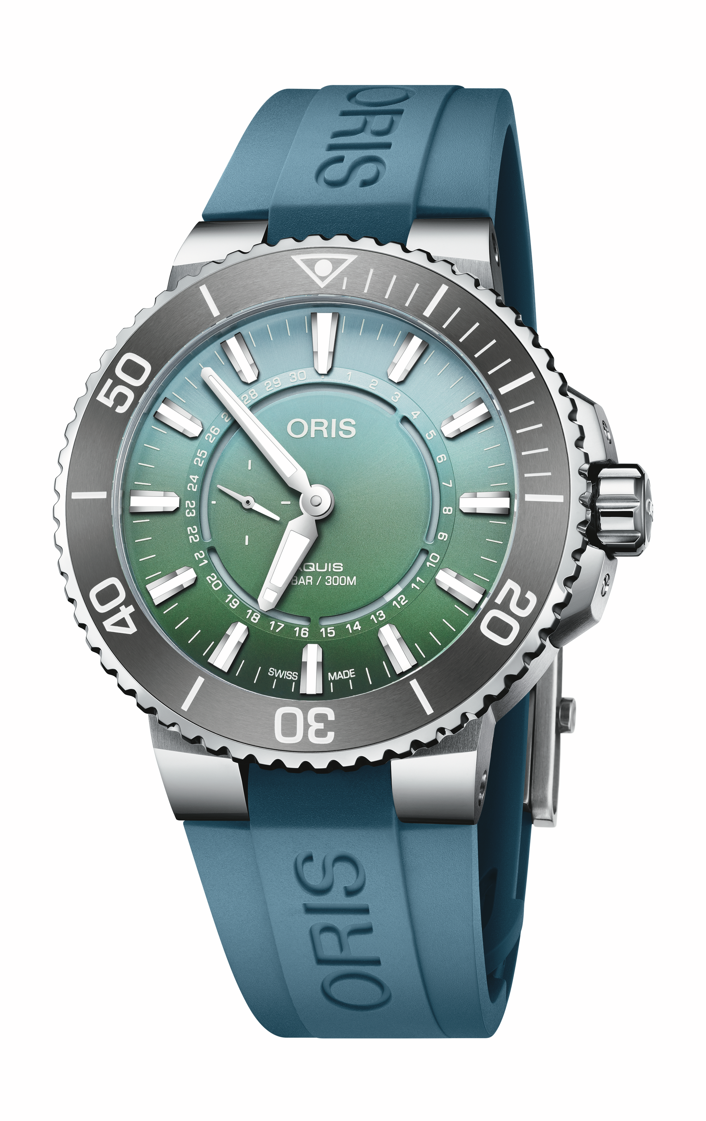 Oris Herrenuhr Aquis Dat Watt Limited Edition II, 01 743 7734 4197-Set