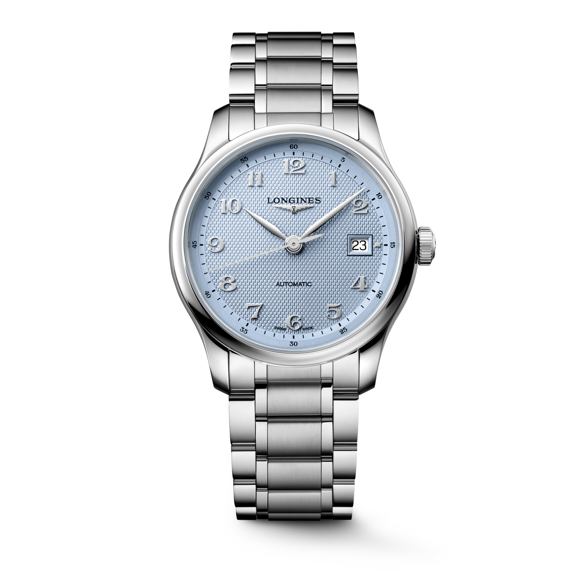 Longines Master Collection Herrenuhr Hellblau 39mm L2.949.4.99.6