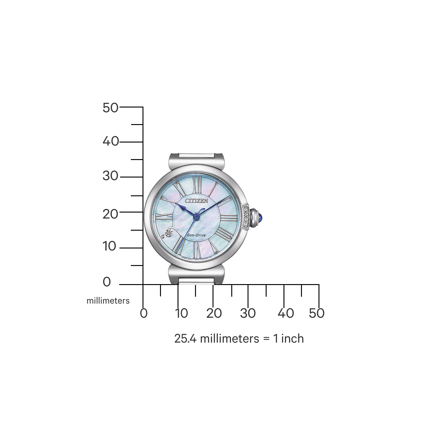 Citizen Eco-Drive Damenuhr Damenuhr EM1060-87N
