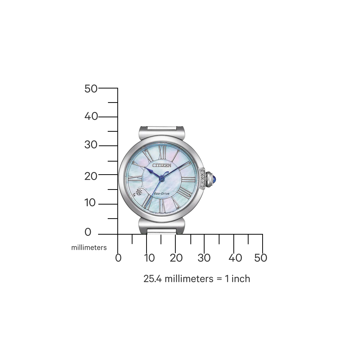 Citizen Eco-Drive Damenuhr Damenuhr EM1060-87N