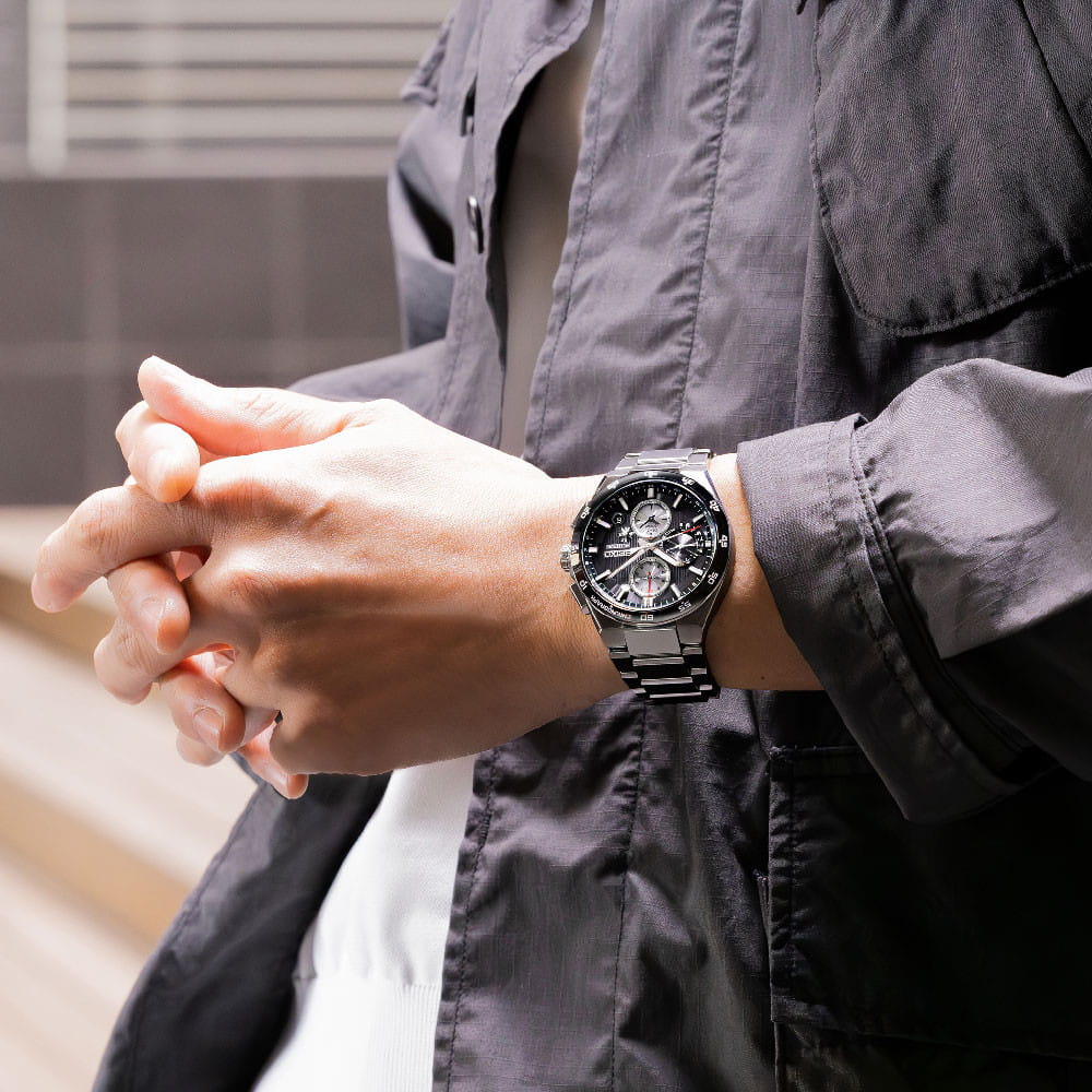Seiko Seiko Astron GPS Solar Dual Time Chronograph Herrenuhr SSH151J1