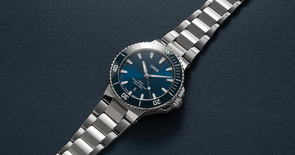 Oris Aquis Date Automatik Herrenuhr , 01 733 7789 4135-07 8 23 04PEB