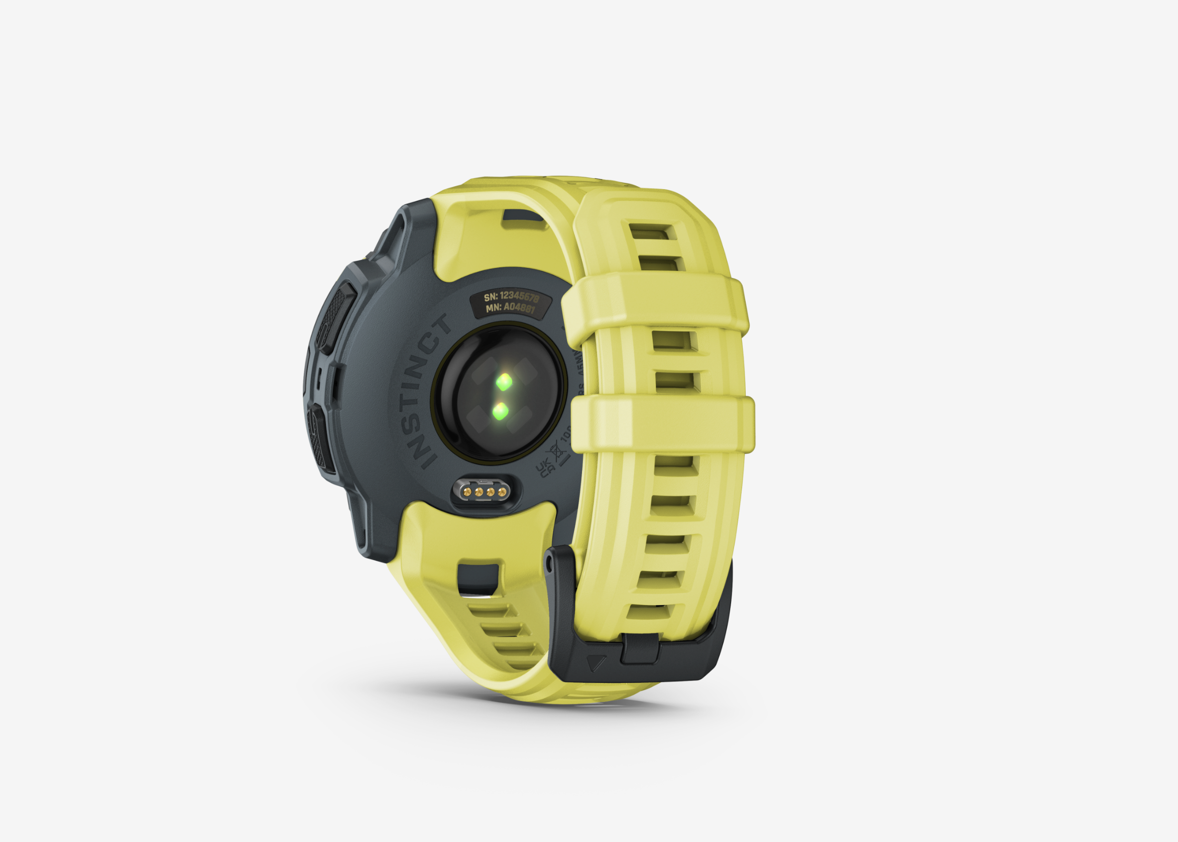  Garmin Instinct® E 010-02933-01 - 45 mm Twilight/Electric Lime mit Silikon-Wechselarmband 22 mm Electric Lime