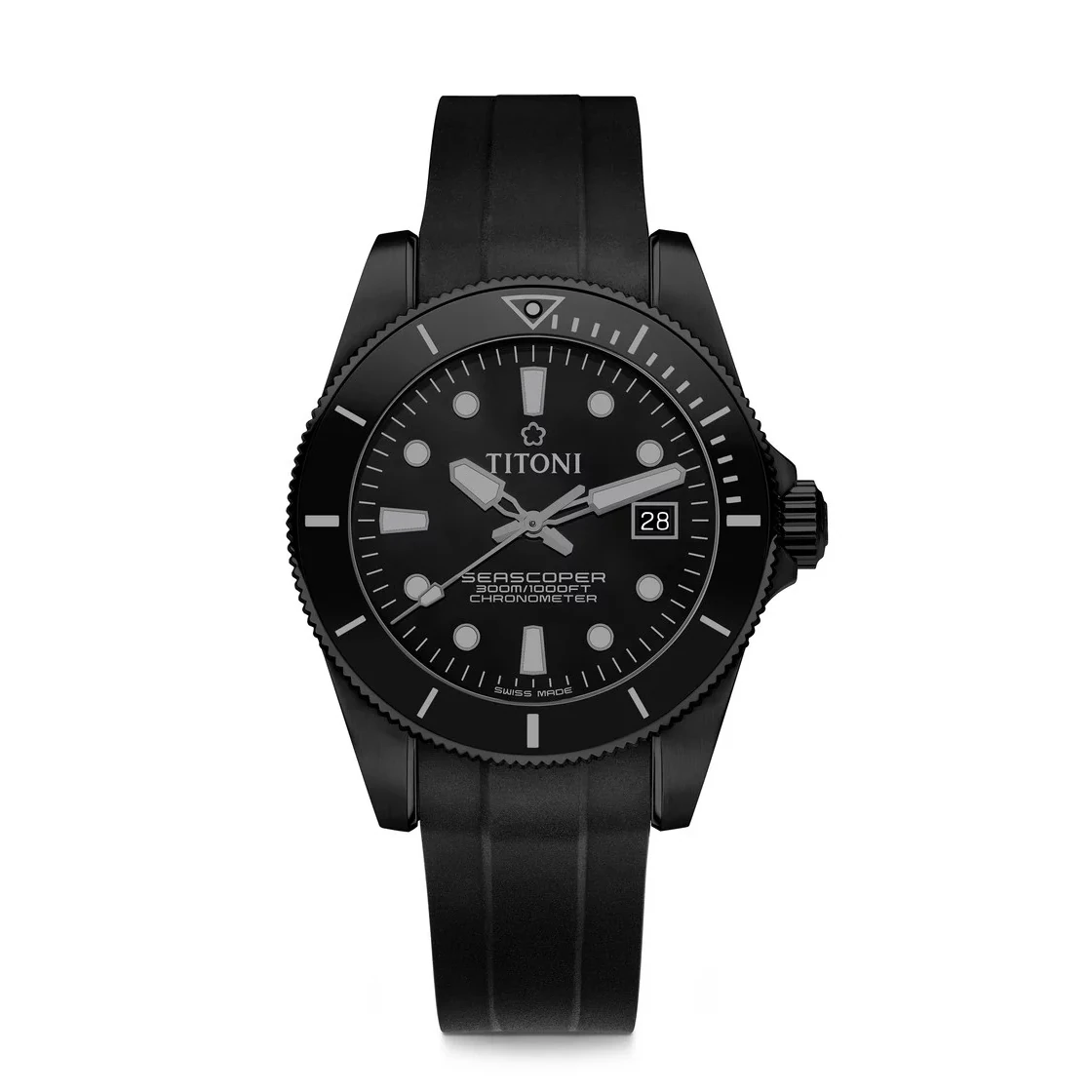 Titoni Seascoper 300 83300 B-BK-R-716 I Herrenuhr - Limited Edition