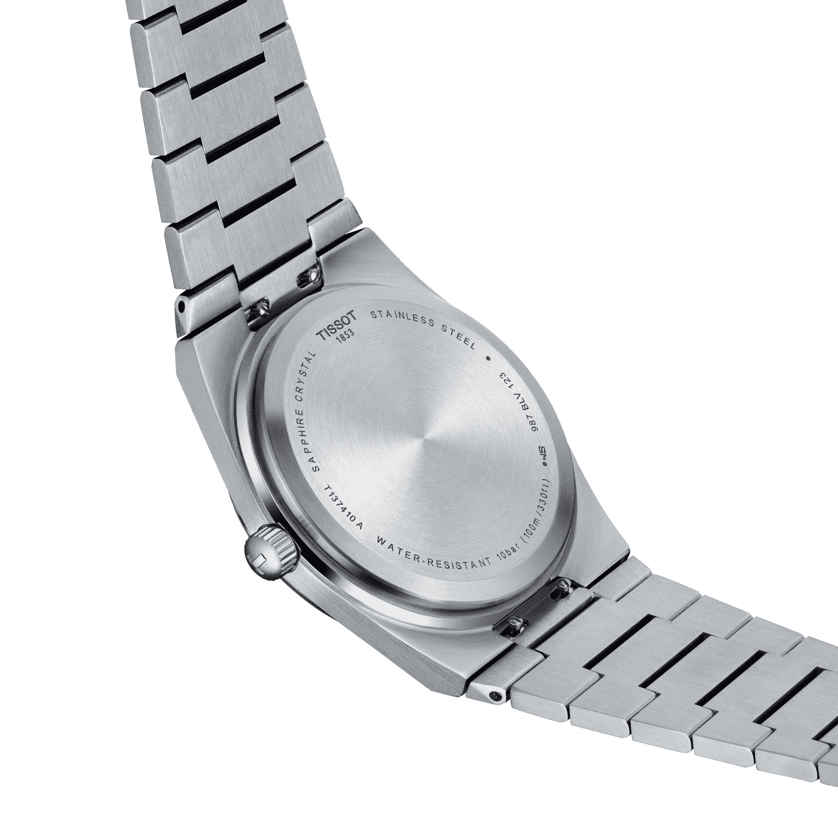 Tissot PRX Herrenuhr T137.410.11.041.00 Set mit blauem Kautschukband