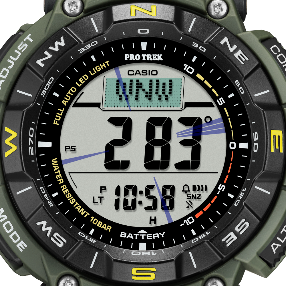 Casio PRO TREK Herrenuhr PRG-340-3ER