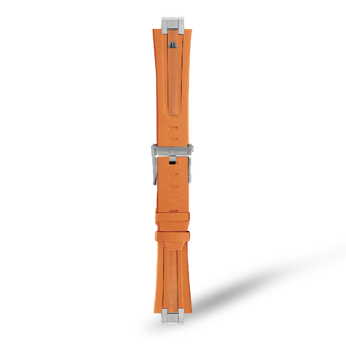 Maurice Lacroix Ersatzarmband Kautschuk Orange 23 mm ML822-005056