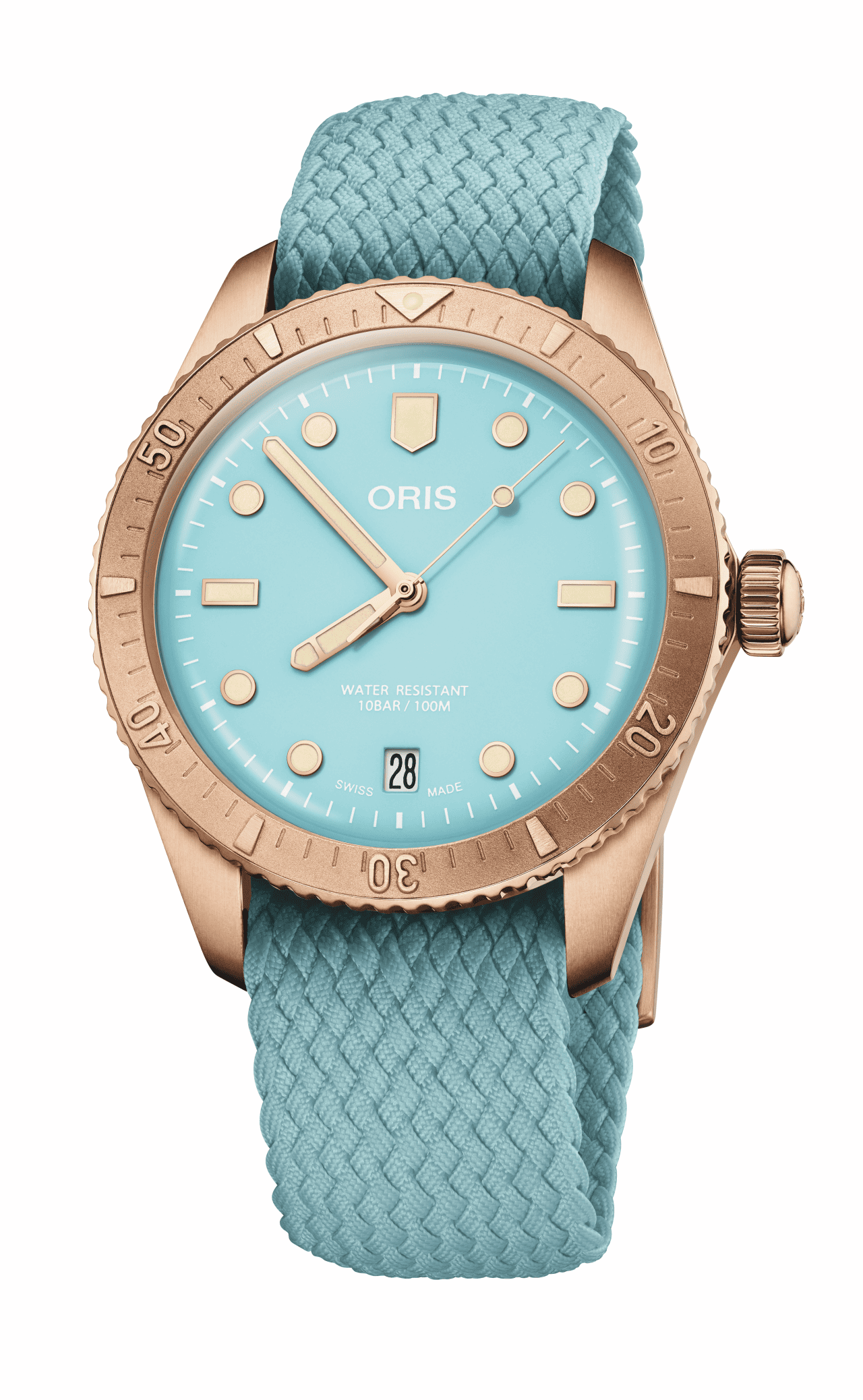 Oris Divers Sixty‑Five Cotton Candy 38mm Unisexuhr 01 733 7771 3155-07 3 19 02BRS