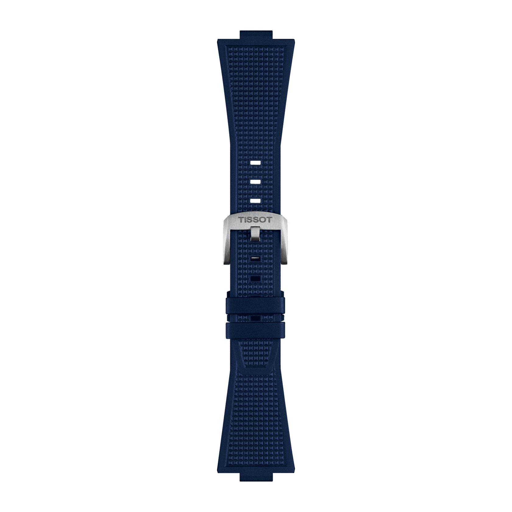 Tissot Ersatzarmband Kautschuk blau 12 mm für PRX