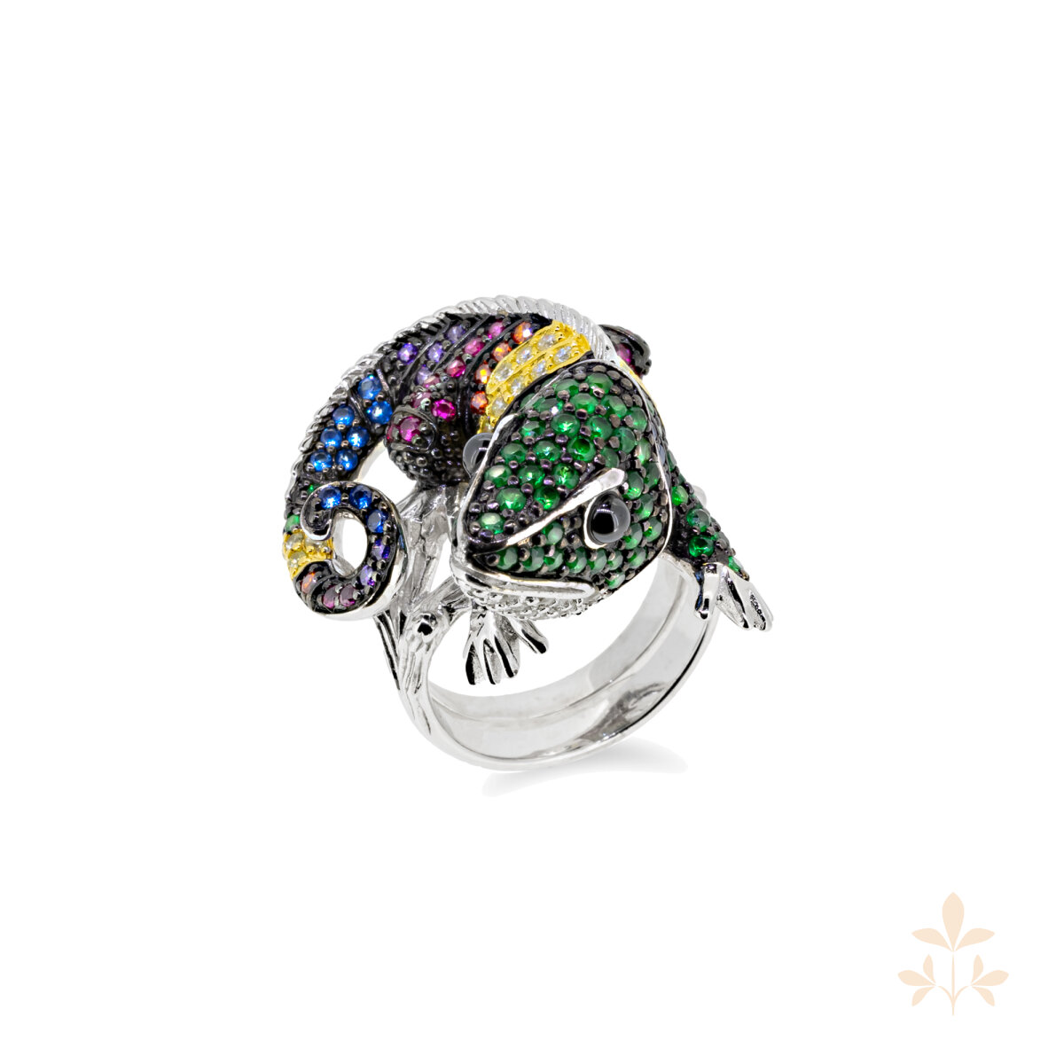Seinerzeit Theo Chamäleon Ring SZA-1990-161-L