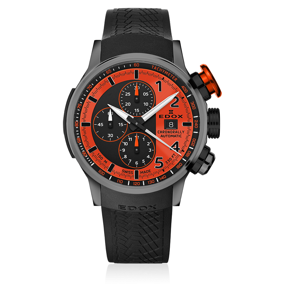 Edox Chronorally Herrenuhr 01129-TNGOCA-ONB