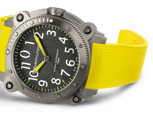 Hamilton Khaki Navy Belowzero Automatik Titanium Herrenuhr H78535380