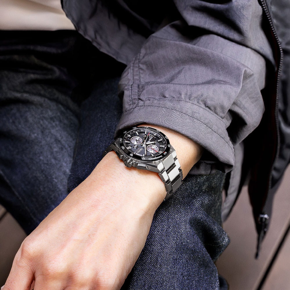 Seiko Seiko Astron GPS Solar Dual Time Chronograph Herrenuhr SSH151J1